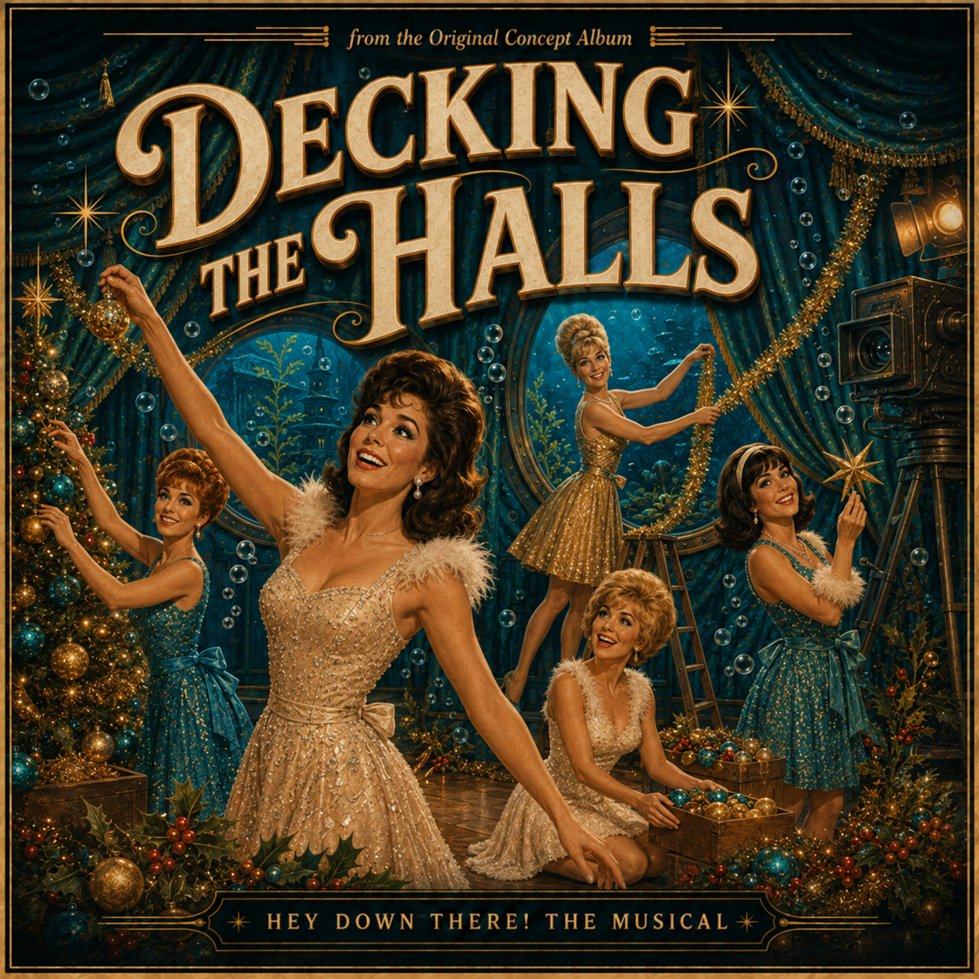 Decking the Halls concept track artwork