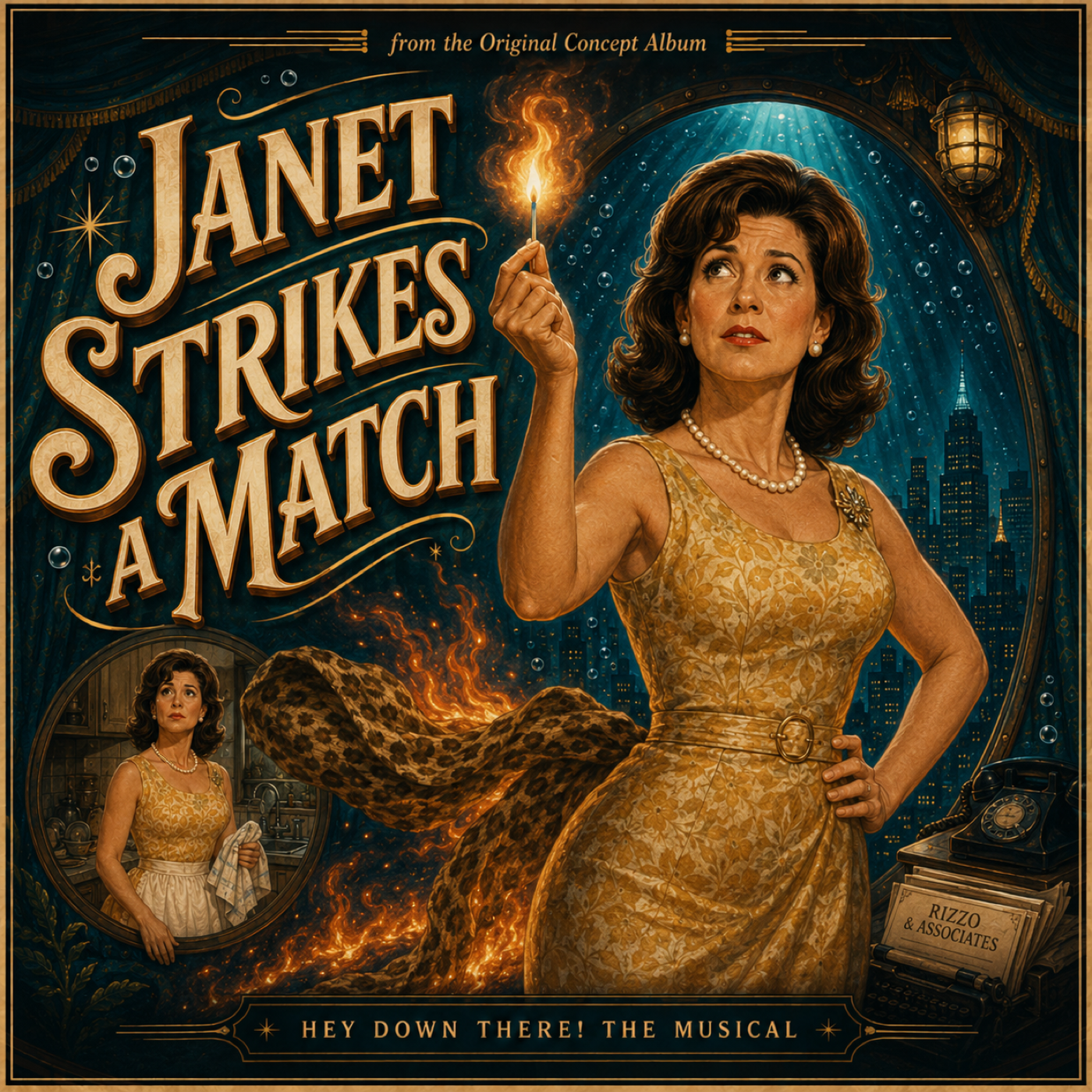 Janet Strikes a Match concept track artwork